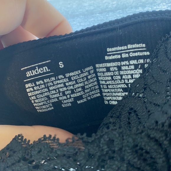 Target size small lace top black Cami - Picture 3 of 3